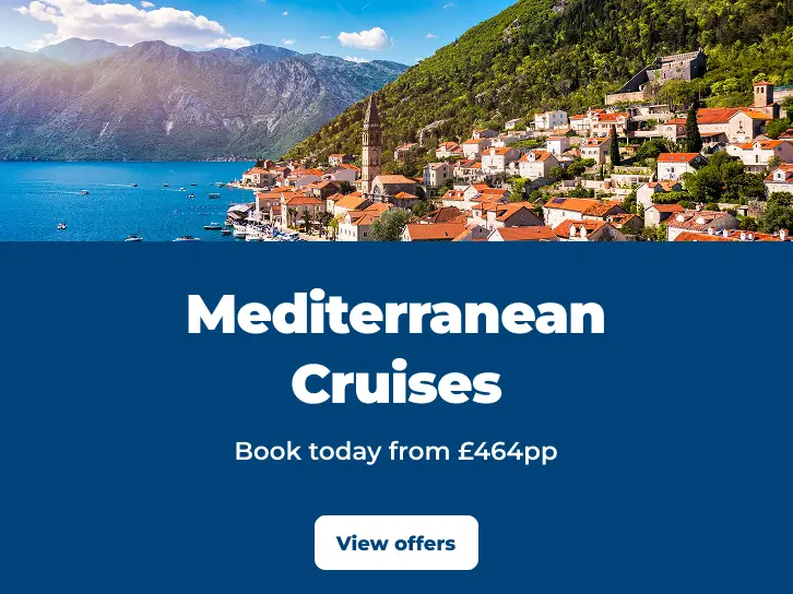 Mediterranean cruises from £464pp - Bay of Kotor - cruise deals